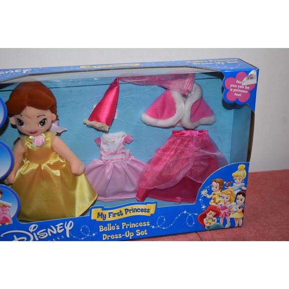 Disney Princess My First Princess Doll Belle's Princess Dress-Up Set 2003 - Picture 3 of 8